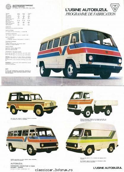 Reclame - Autobuzul Bucuresti, limba franceza, anii '80 - File de istorie