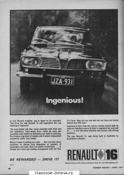 Reclame - R16 - File de istorie