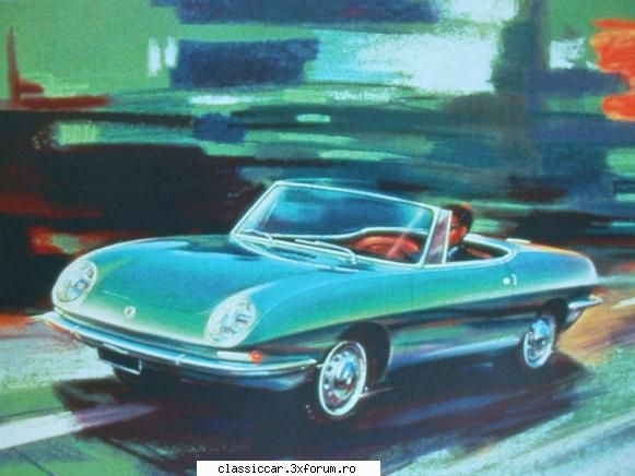 Reclame - fiat 850 spider - File de istorie