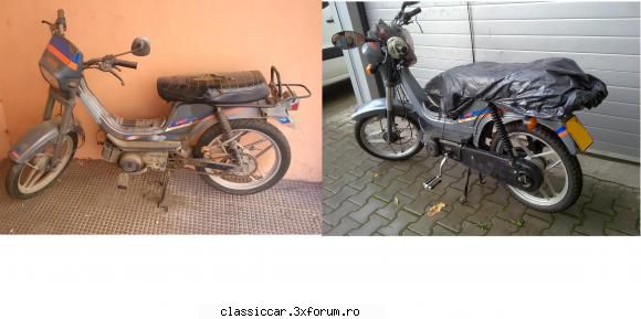 Reconditionare Derbi Variant Sport - inainte si dupa - Reconditionari si Restaurari