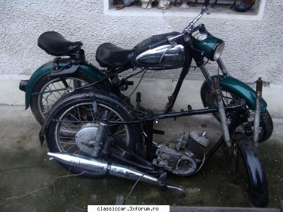 Reconditionare MZ RT 125 la Timisoara - ce s-a facut initial: - s-au vopsit - Reconditionari si Restaurari