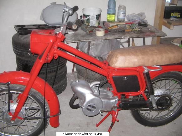 Reconditionare ,,Mobra 50,, din 1971 - surubache - Reconditionari si Restaurari