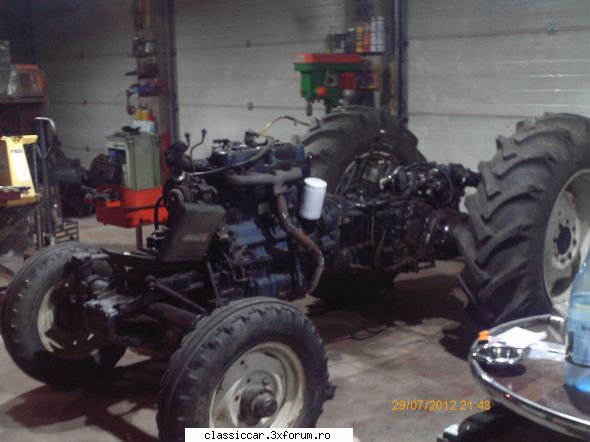 Reconditionare tractor U651 - acum cabina de 650 pe - Coltul camionagiului si tractoristului oldtimerist