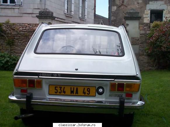 "Regina" - Renault 16 - Nici vorba. Ornamentul nu e carpit, doar s-o - Prezentare masini