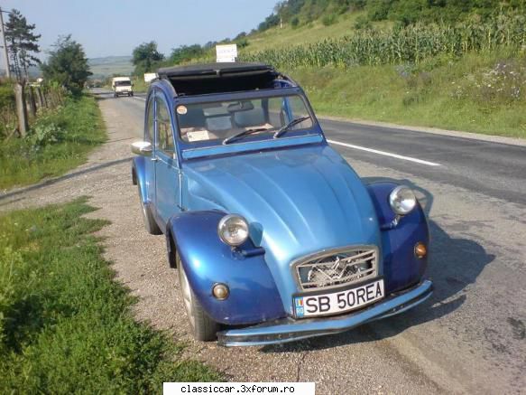 Registru Citroen 2CV - 2cv din 1967, a Sorinei. Se afla la Sibiu - Registru pe marci