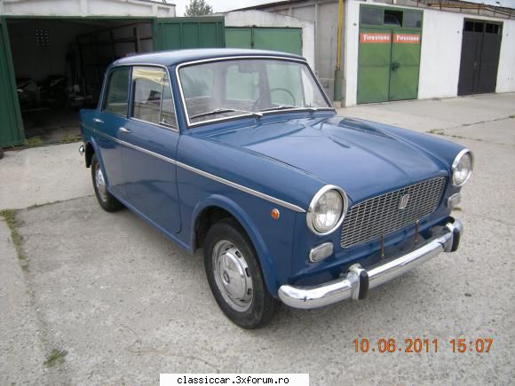 Registru Fiat 1100 - an D, vopsea originala, am cumparat-o in 2009 de - Registru pe marci