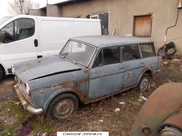 Registru Fiat 1100 - Al treilea break regasit dupa foarte multi ani - Registru pe marci