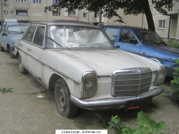 Registru Mercedes w115 - 8. unu tot alb, dar mai amarat, la timisoara - Registru pe marci