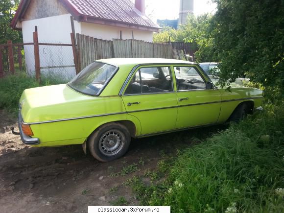 Registru Mercedes w115 - Unul care urma sa faca pasul spre eternitate dar - Registru pe marci