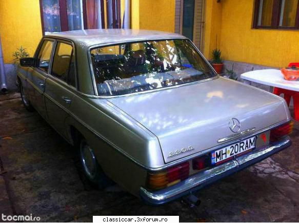 Registru Mercedes w115 - LOCALITATE Drobeta Turnu Severin - Registru pe marci