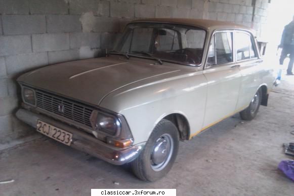 Registru Moskvich 408 - in colectia SGM - Registru pe marci