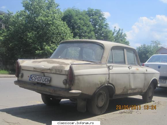 Registru Moskvich 408 - pe asta o stiu de cand eram mic...era parcata pe - Registru pe marci