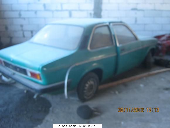 Registru OPEL KADETT C - Inca una la Iasi , dar berlina cu doua usi - Registru pe marci