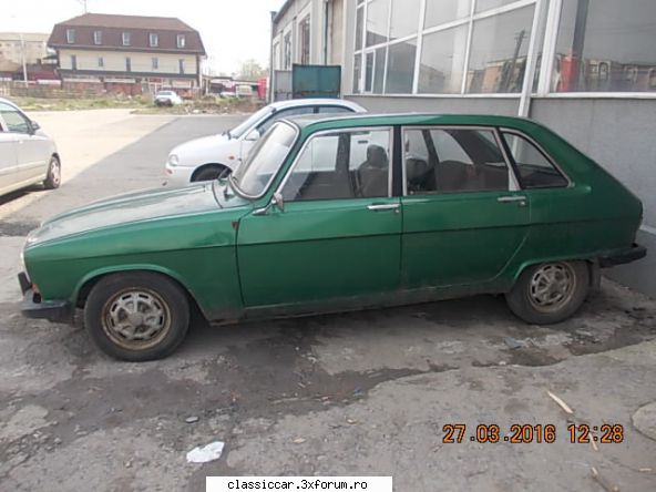 Registru Renault 16 - Le-am numarat... Asta este nr. 43 Loc. Craiova - Registru pe marci