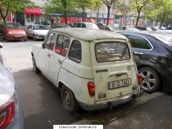 Registru Renault 4 - o poza trimisa de un amic din Bucuresti - Registru pe marci