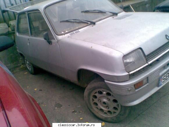 Registru Renault 5 (seria1) - 10. R5 GTL 1977 - tinut pentru piese - tot a lui - Registru pe marci
