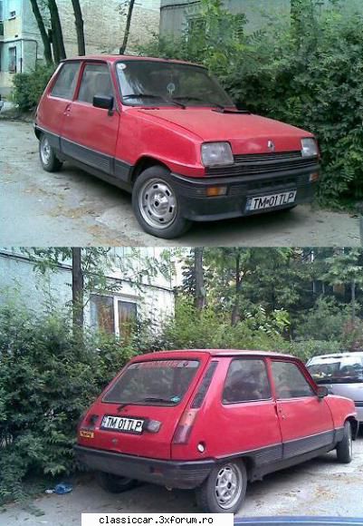 Registru Renault 5 (seria1) - inca o rosie de la TM de acum 2 ani jumate, care - Registru pe marci
