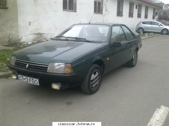 Registru Renault Fuego - inca unul,tot in Constanta - Registru pe marci