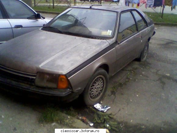 Registru Renault Fuego - O poza de aproape 5 ani - Registru pe marci