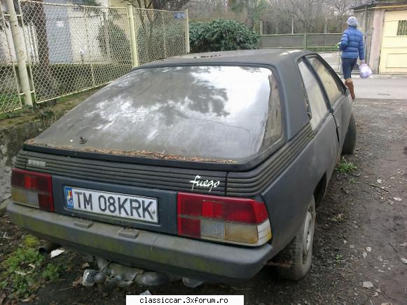 Registru Renault Fuego - Una prin Temeswar, o sa revin cu poze mai actuale - Registru pe marci