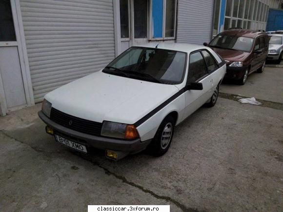 Registru Renault Fuego - preluat de pe ''Bucharestcars'' (facebook) - Registru pe marci