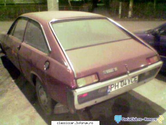 Registru Renault R15/17 - Inca una prin Ploiesti. Poza vazuta pe Daciaclub - Registru pe marci
