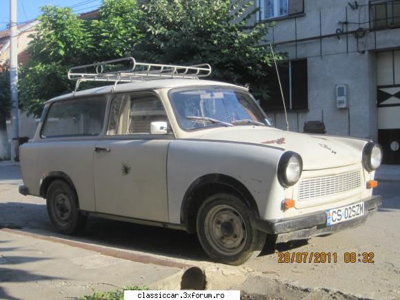 Registrul Trabant - unu combi din caransebes, dupa cateva ore de cand - Registru pe marci