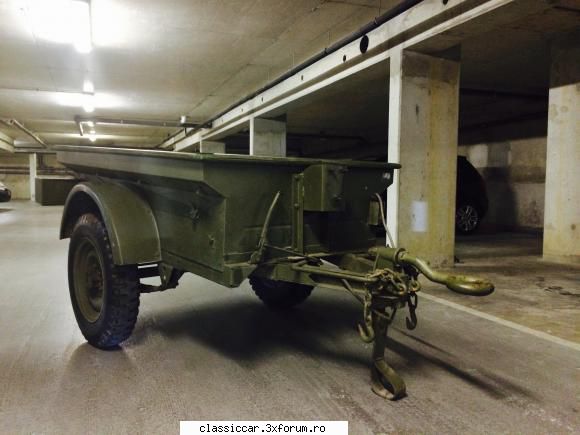 Remorca Bantam - Remorca Bantam - 1942, atestat de vehicul de - Remorci, rulote, campere