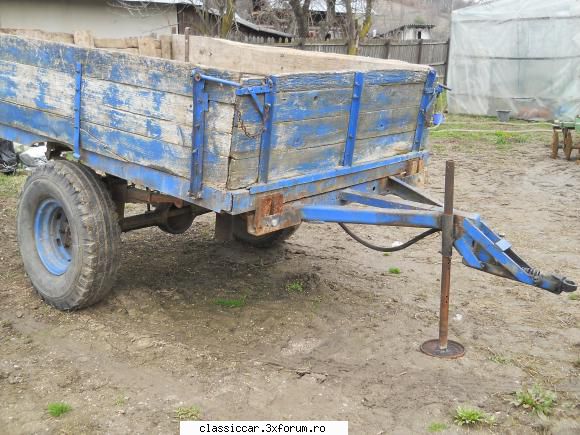 Remorca monoaxa - Am facut o reparatie la o remorca - Coltul camionagiului si tractoristului oldtimerist