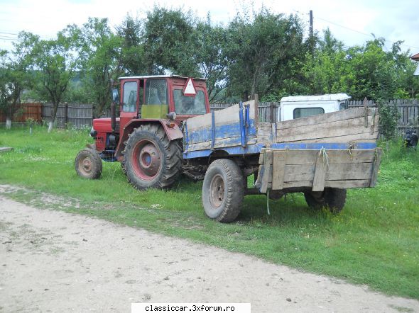 Remorca monoaxa - Avea niste obloane - Coltul camionagiului si tractoristului oldtimerist