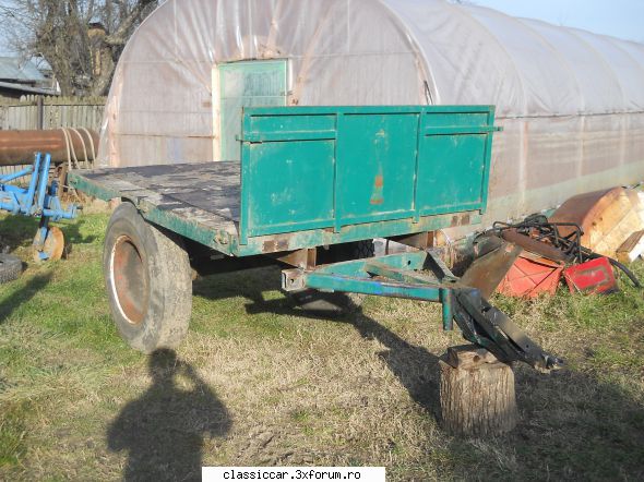 Remorca monoaxa - m461sf - Coltul camionagiului si tractoristului oldtimerist