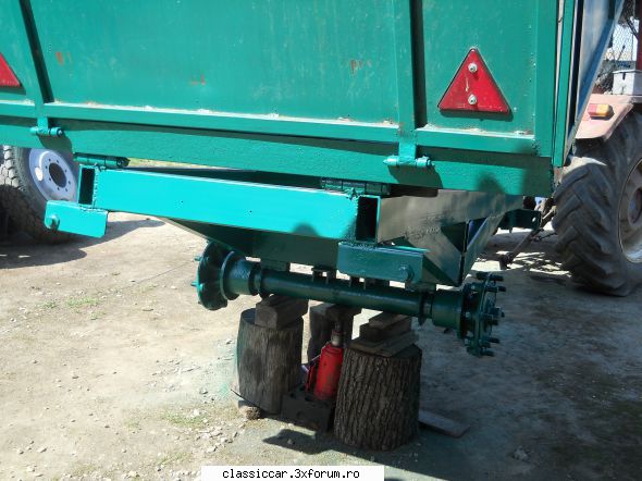 Remorca monoaxa - m461sf - Coltul camionagiului si tractoristului oldtimerist