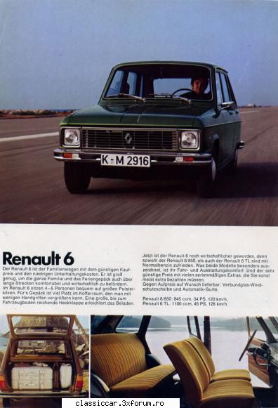 Renault - Modele 1976 - oldtimercraiova - File de istorie