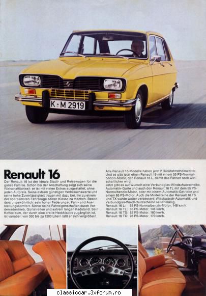 Renault - Modele 1976 - oldtimercraiova - File de istorie