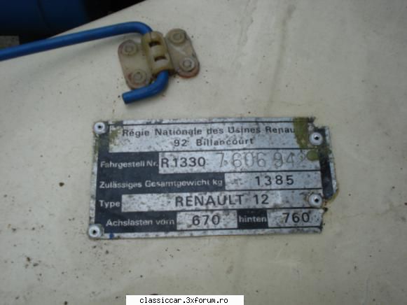 Renault 12 break - Ea este "Tipa " - Prezentare masini
