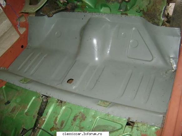 Renault 15 GTL - 1977 - Pus planseul, dupa masuratori precise, si prins - Reconditionari si Restaurari
