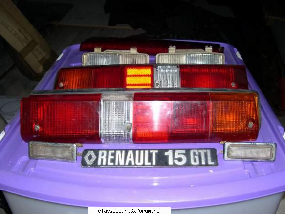 Renault 15 GTL - 1977 - Primul lot de piese ce va sosi din Franta Doua - Reconditionari si Restaurari