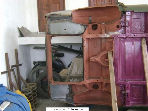 Renault 15 GTL - 1977 - Podeaua portbagaj refacuta - Reconditionari si Restaurari