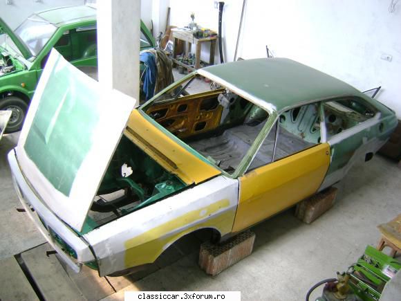 Renault 15 GTL - 1977 - Apoi le-am agatat iarasi la loc. Deja incepe sa - Reconditionari si Restaurari
