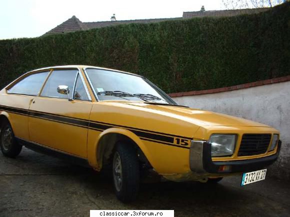 Renault 15 GTL - 1977 - Inca o poza cu un R15 GTL Grand Prix - Reconditionari si Restaurari