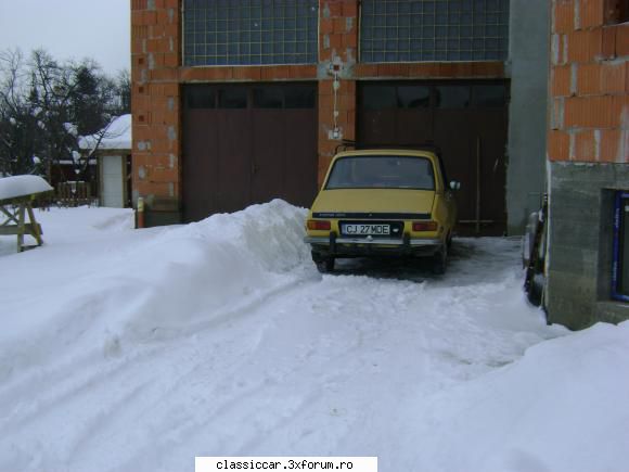 Renault 15 GTL - 1977 - Azi am curatat zapada de la gradina, ca nu mai - Reconditionari si Restaurari