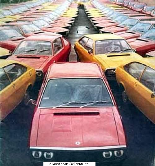 Renault 15 GTL - 1977 - O poza din curtea fabricii - Reconditionari si Restaurari
