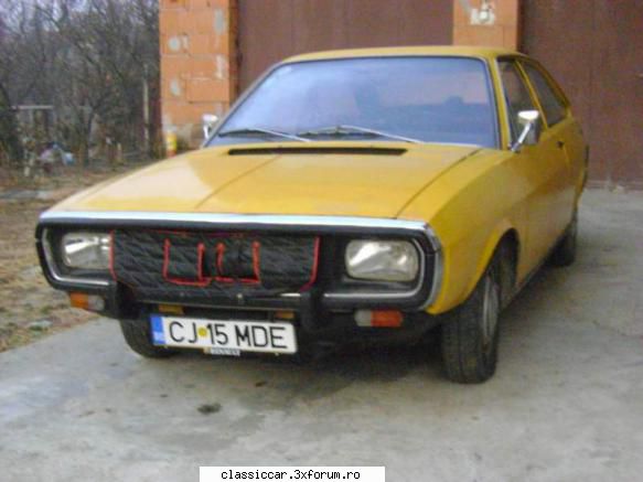 Renault 15 TL - 1973 - I-am pus si masca pentru vreme rece - Prezentare masini