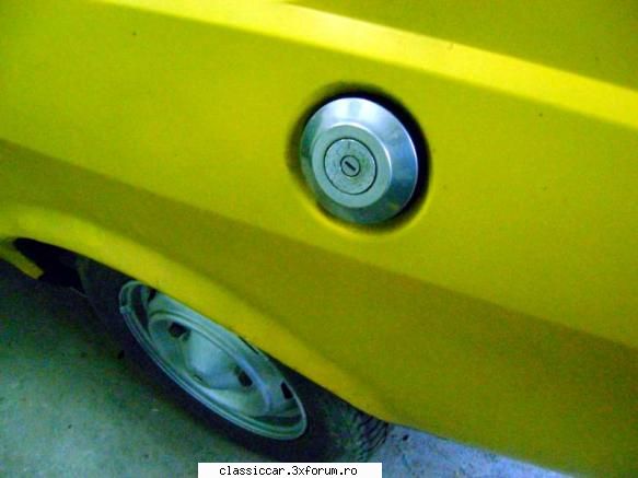 Renault 15 TL - 1973 - Buson de rezervor de R16, din aluminiu polishat - Prezentare masini
