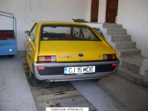 Renault 15 TL - 1973 - Doua poze de azi - Prezentare masini