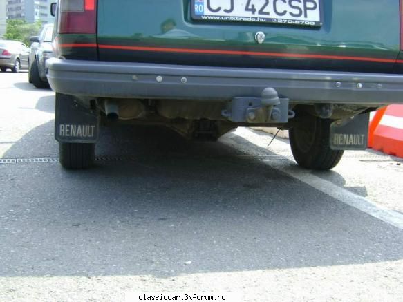 Renault 18 Break 4x4 - Puntea spate este preluata de la Renault Trafic - Am vazut prin Cluj-Napoca