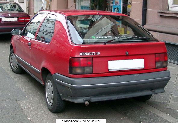 Renault - Stopuri tot de phase1 1991 si 1992, cu partea de - Reconditionari si Restaurari