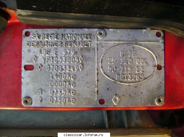 Renault - Placuta inca nu l-am decodificat. Dar am - Reconditionari si Restaurari
