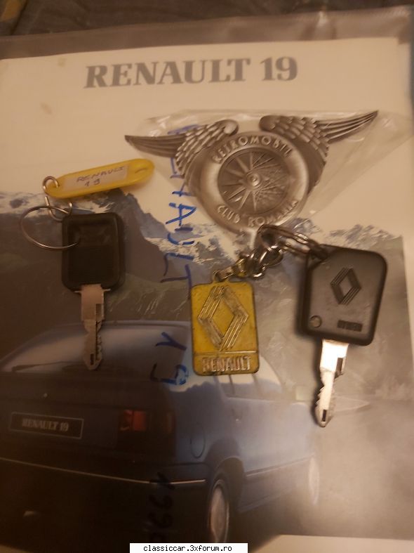 Renault - Manual 1 , detalii aparate de radio echipare - Reconditionari si Restaurari