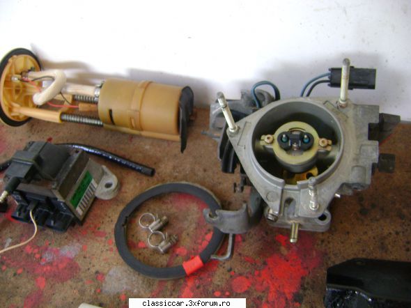 Renault - Am demontat, apoi verificat si curatat corpul - Reconditionari si Restaurari